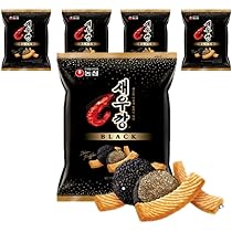 Amazon.co.jp: セウカン(えびせん)ブラック 72gx4袋 エビの含有